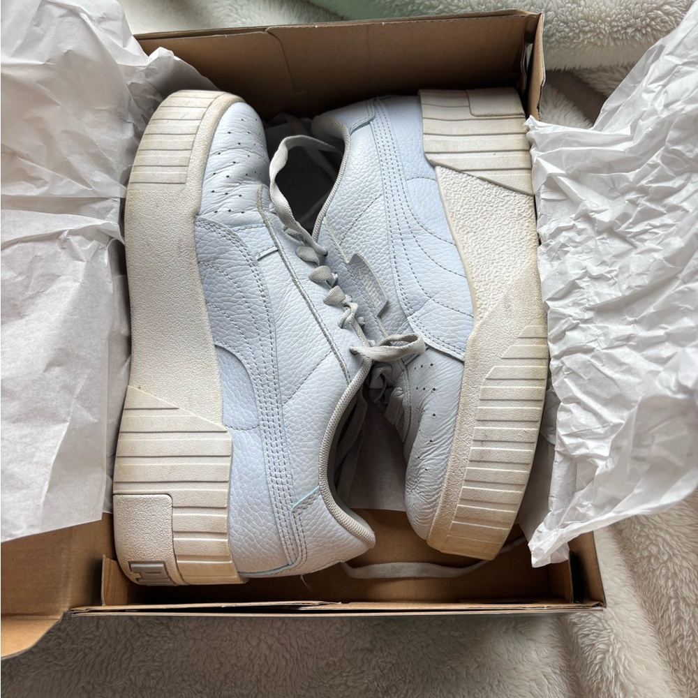 Puma CALI WEDGE Arctic Ice /Nimbus Cloud